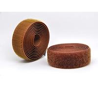 Havana Light Brown 20mm Sew-on Hook & Loop Tape Alfatex® Brand supplied by the Velcro Companies - Various Lengths (Length: 1m)