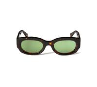 Havana Oval Sunglasses- unisex- Off White- Sunglasses- Brown- 52 MM- Accessories 52 MM