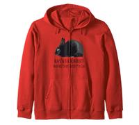 Havana Rabbit Servant Guardian of the Gloss Zip Hoodie