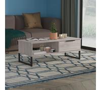 Havana Ready Assembled 1 Drawer Coffee Table in Grey Oak - Welcome Furniture | TJ Hughes