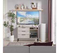 Havana Ready Assembled 3 Drawer TV Unit in Grey Oak - Welcome Furniture | TJ Hughes