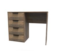 Havana Ready Assembled Dressing Table with 4 Drawers - Vintage Oak - Welcome Furniture | TJ Hughes
