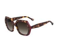 Havana Red/Brown Shaded Sunglasses - female - Carolina Herrera - Sunglasses - Multicolor - 55 MM - Accessories 55 MM