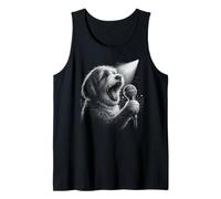 Havanese Dog Singing Vocalist Singer Dog Lover Tank Top