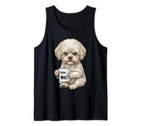 Havanese Dog with Cup Coffee Says No, ähm Einfach nö Tank Top