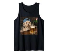 Havanese Drinking Beer Funny Havanese Dog Meme Tank Top