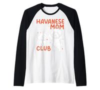 Havanese Mom Club Dog Mom Mama Mother's Day Raglan Baseball Tee