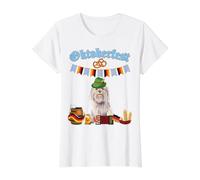 Havanese Oktoberfest Value Graphic T-Shirt, Women, White, XL