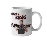 Have A Bad Ass Fathers Day Dad Present Gift Mug Cup Tea Coffee. Great for Your Dad On Fathers Day Birthday Or Christmas