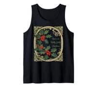 Have A Berry Holly Christmas Vintage Vibe Tank Top
