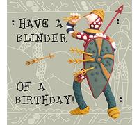Have A Blinder Funny Olde Worlde Birthday Card Erica Sturla Greeting Cards