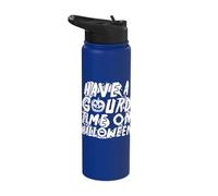Have a Gourd time on Halloween - Halloween Pumpkin Stainless Steel Insulated Water Bottle