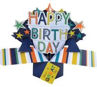 Have A Great Day Birthday Pop-Up Greeting Card Second Nature 3D Pop Up Cards