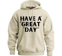 Have A Great Day Hoodie with Middle Fingers, Funny Sweatshirt,Unisex Cotton Hooded Sweatshirt(#2,2xl)