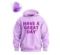 Have A Great Day Hoodie with Middle Fingers, Skeleton Middle Finger on Sleeve Hoodie, Unisex Funny Hoodies (color-20,S)
