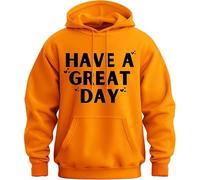 Have a Great Day Middle Finger Hoodie, Middle Finger Hoodie, 2025 Halloween Skeleton Middles Fingers on Sleeve Hoodies (G,3XL)