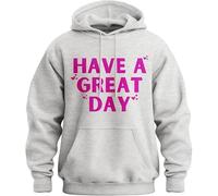 Have a Great Day Middle Finger Hoodie, Middle Finger Hoodie, 2025 Halloween Skeleton Middles Fingers on Sleeve Hoodies (Q,XL)