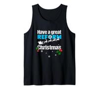 Have a Great Reform UK Christmas - Festive Political Fun Tank Top