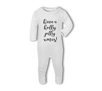 Have A Holly Jolly Christmas - Baby Romper Suit, 0-3 Months