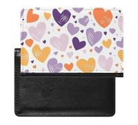 Have A Lot of Heart Passport Cover Protector Rfid Blocking Passport Holder Id Card Holder Secure Travel Wallet Organizer for Passport Tickets Credit Cards, style, One Size
