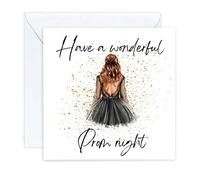 Have a lovely prom card leavers party ball brown hair Not personalised but suitable for daughter granddaughter Niece etc