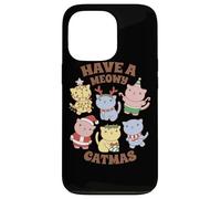 Have A Meowy Catmas - Christmas Cats Meow Cat Case for iPhone 13 Pro