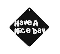 Have A Nice Day Car Air Freshener Ocean Scent Long Lasting Tablets for Auto Hanging Fragrance