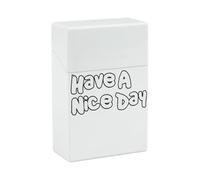 Have A Nice Day Cigarette Case Cigar Box 20s Size Smokes Holder Plastic Smoking Accessories Gifts