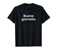 Have a Nice Day. Funny Italian Word Value Graphic T-Shirt, Men, Black, L