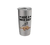 Have a Nice Day - Sloth Sleeping Sloth Baby Sloths Stainless Steel Insulated Tumbler