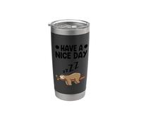 Have a Nice Day - Sloth Sleeping Sloth Baby Sloths Stainless Steel Insulated Tumbler