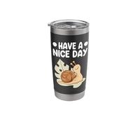 Have A Nice Day - Snails Garden Friendly Snail Stainless Steel Insulated Tumbler