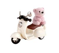 Have a Seat Doll, White Inertia Scooter Toy, Interactive Play Vehicle for Kids Ages 5-12, Collectible Display Decor for Indoor Use, Lightweight and Easy to Operate