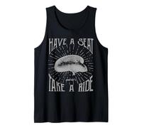 Have A Seat Take A Ride Vintage Bicycle Saddle Tank Top