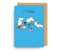 Make a Splash on your Birthday Moomin Greeting Card