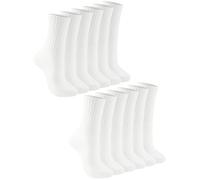 HAVE A TREE 3-6 pairs Womens Black White Socks Cotton Casual Calf Socks (H006-6W)