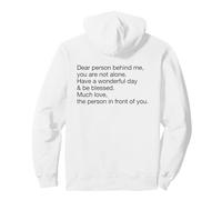 Have A Wonderful Day & Be Blessed Much Love (Back Print) Pullover Hoodie