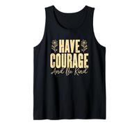 Have Courage And Be Kind Floral Blossoms Tank Top