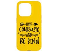 Have Courage And Be Kind Inspirational Bible Verse Christian Case for iPhone 15 Pro