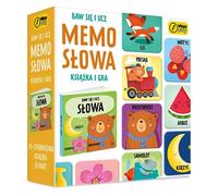 Have fun and learn. Memo Words. Game and book