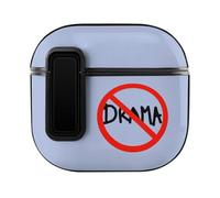 Have Funny No Drama Slim Compatible with Airpods 4 Case Protective Hard Cover Skin