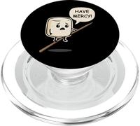 Have Mercy Marshmallow Funny Camping and Campfire Humor PopSockets PopGrip for MagSafe