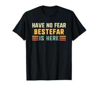 Have No Fear Bestefar Is Here Funny Vintage Grandpa T-Shirt