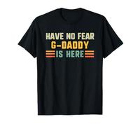 Have No Fear G-Daddy Is Here Funny Grandpa Vintage GDaddy T-Shirt