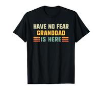 Have No Fear Granddad Is Here Funny Vintage Grandpa T-Shirt