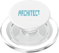 Have No Fear The Architect Is Here Retro Funny Present PopSockets PopGrip for MagSafe