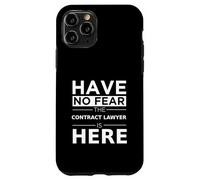 Have No Fear The Contract Lawyer Is Here Funny Gift Work Job Case for iPhone 11 Pro