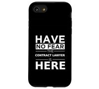 Have No Fear The Contract Lawyer Is Here Funny Gift Work Job Case for iPhone SE (2020) / 7/8
