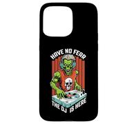 Have No Fear The DJ Is Here Zombie Halloween Music Equalizer Case for iPhone 15 Pro Max
