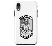 Have No Fear The DJ Is Here Zombie Halloween Music Equalizer Case for iPhone XR